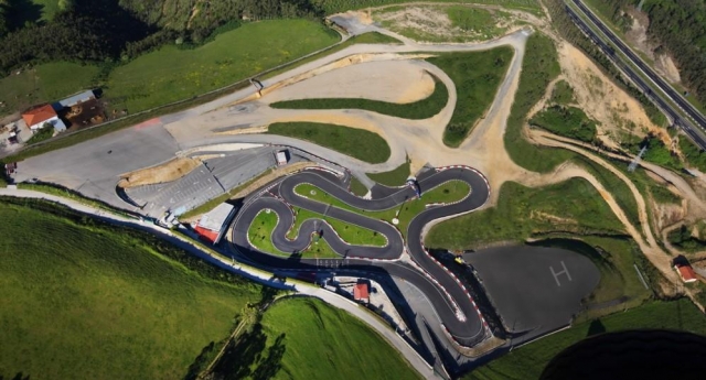  vue aérienne du circuit 